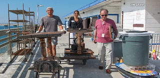 Items from Ocean Beach Pier cafe being auctioned off