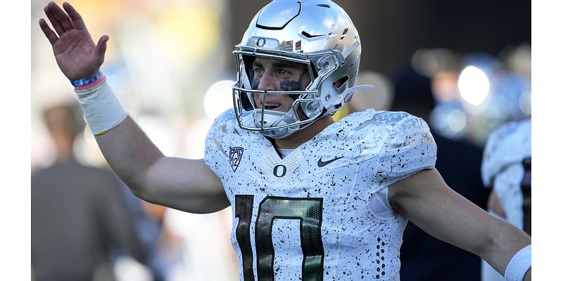 No. 6 Oregon aiming for CFP spot against No. 15 Oregon State in Civil War