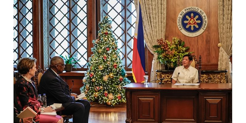 US and Philippines sign a pact to secure shared military intelligence and weapons technology