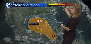 Hurricane Isaac and Tropical Storm Joyce move through the open Atlantic far from land