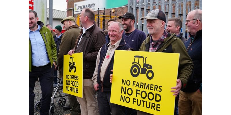 Farmers ‘betrayed’ over inheritance tax but should not withhold food – NFU chief