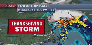 Thanksgiving travel rush begins with snowy weather threatening the Northeast