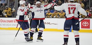 Ovechkin’s hat trick and Thompson’s 39 saves lead Capitals to 5-2 win over Golden Knights