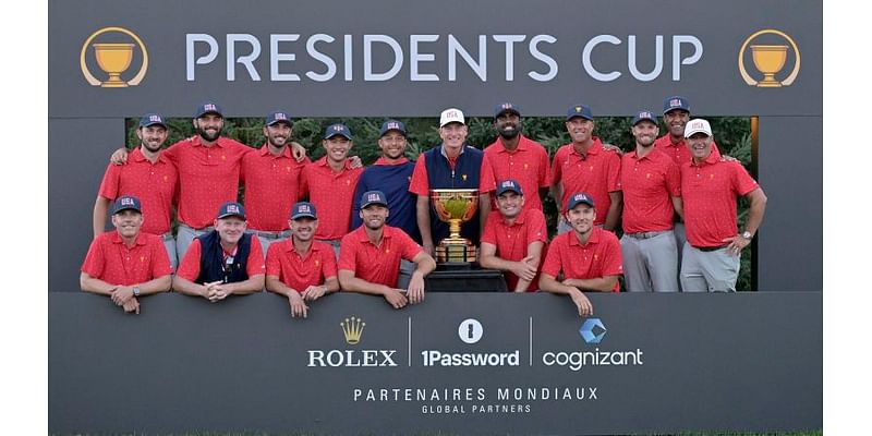 Presidents Cup: Team USA powers to 10th straight victory after swearing accusation controversy