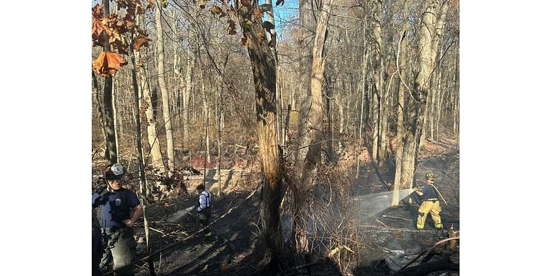 Monroe Crews Tackle Tricky Brush Fire