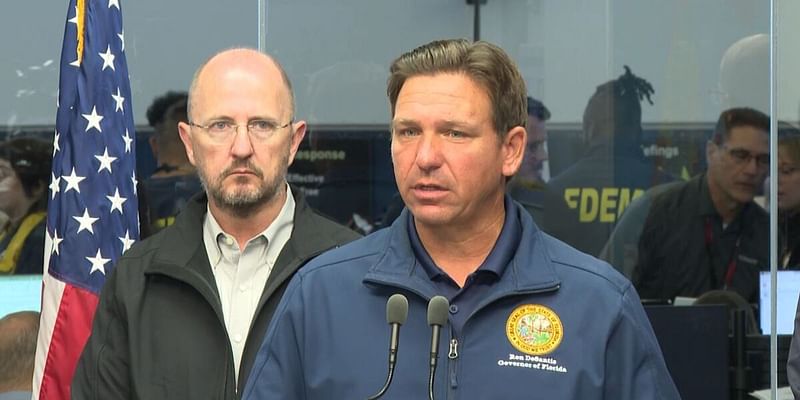 Gov. Ron DeSantis declares state of emergency in 41 counties due to forecasted hurricane