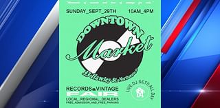 DOWNTOWN MARKET Vinyl & Vintage Fair being held in Northampton