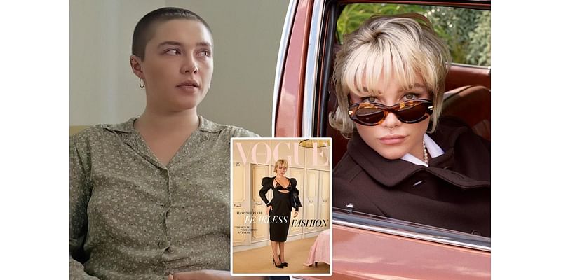 Florence Pugh says her ‘body went into a bit of trauma’ after shaving her head for ‘We Live in Time’