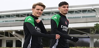 Arsenal captain Martin Odegaard returns to training as Gunners receive major boost ahead of Inter Milan clash - with Mikel Arteta's men bidding to bounce back after Newcastle defeat