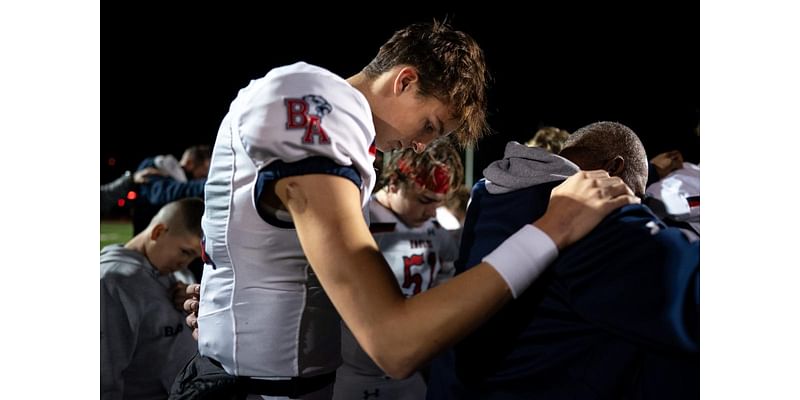 Brentwood Academy's George MacIntyre's 57-yard TD pass to Neo Clifton vs. Father Ryan