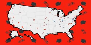 Map Reveals the Worst US Cities For College Grads