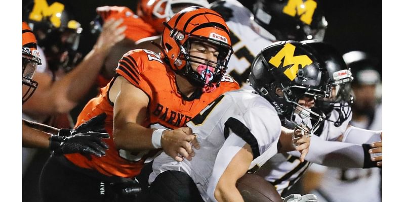 Football photos: Monmouth at Barnegat, Friday, Sept. 20