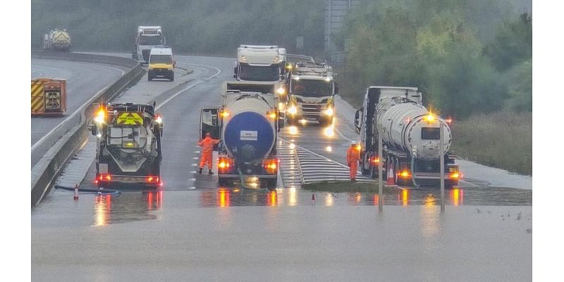 Work to reopen flooded A421 'extremely challenging'