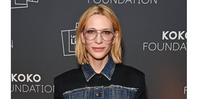 Cate Blanchett exudes style as she joins the likes of Taika Waititi and Benedict Cumberbatch at the star-studded Letters Live fundraiser