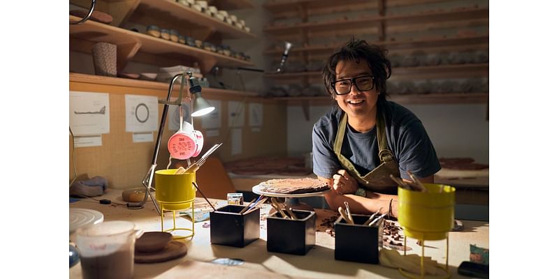 Chef Diego Oka handcrafted over 400 pieces of ceramic tableware for his new concept at Mandarin Oriental, Miami