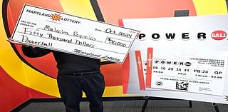 Nottingham man finds winning $50K Powerball ticket in his car