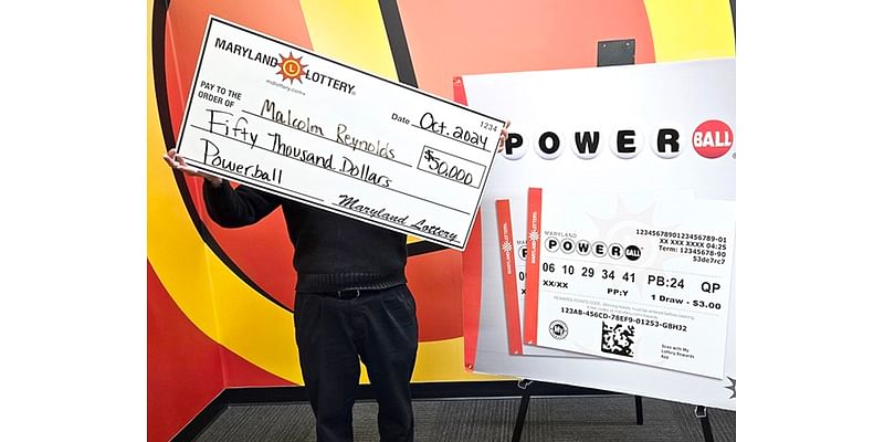 Nottingham man finds winning $50K Powerball ticket in his car