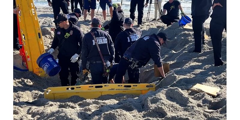 Myrtle Beach Fire Department offering sand hole collapse training to Grand Strand crews