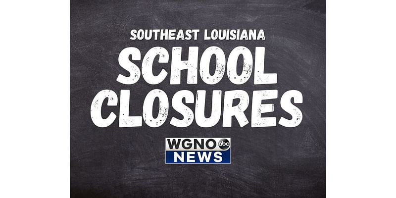 Some parish schools to remain closed through Monday