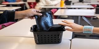 See how this Michigan school is using faraday bags to block cellphones in classrooms