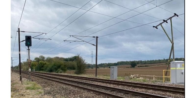 Damaged telegraph pole leads to rail disruption