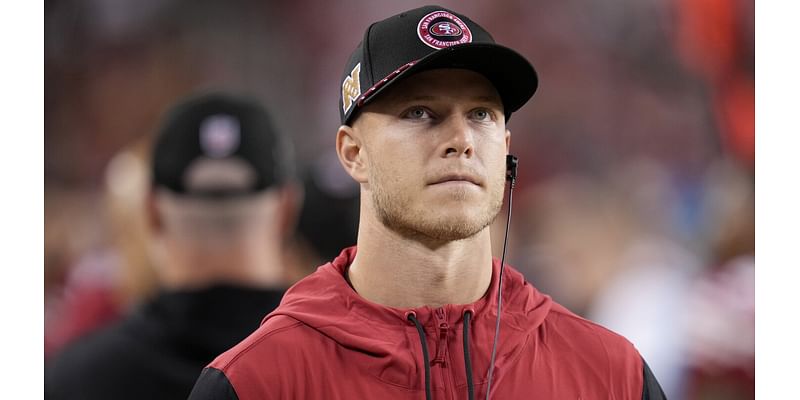 49ers star RB Christian McCaffrey heads to Germany to see a specialist for his Achilles injury