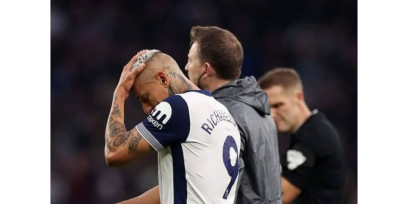 Tottenham’s Richarlison out with ‘significant hamstring injury’, says Ange Postecoglou