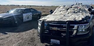 Traffic stop in Northern California uncovers more than 120 pounds of meth