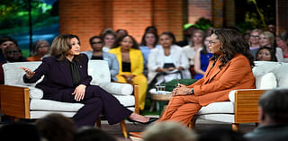 Kamala Harris tells Oprah she will ban assault weapons and restore abortion rights