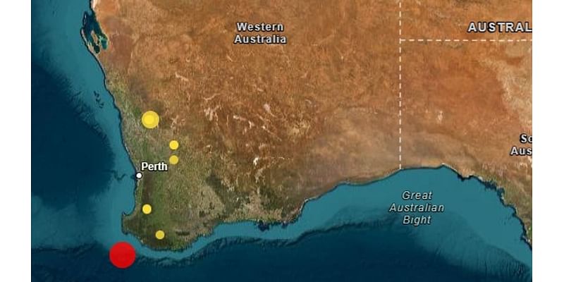 Magnitude 4.0 earthquake strikes off the coast of Western Australia