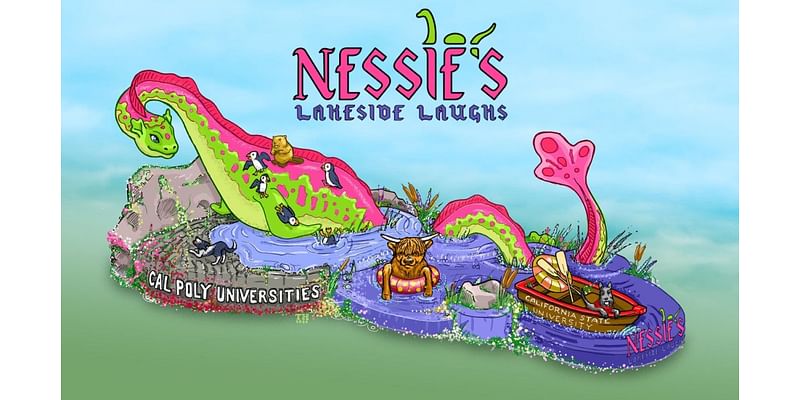 Cal Poly Pomona’s Rose Parade float to star the Loch Ness Monster