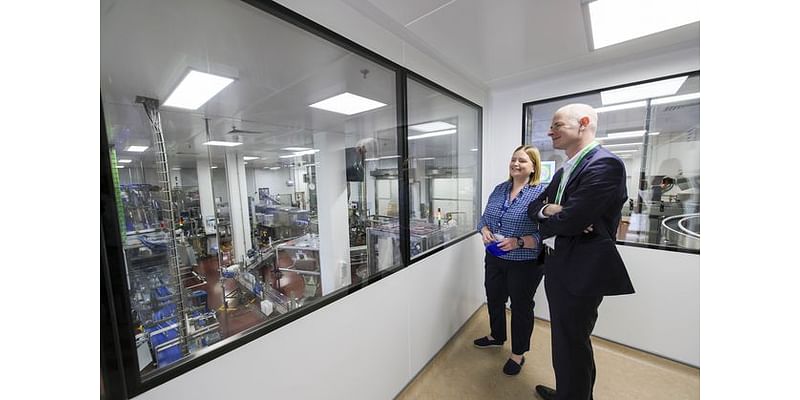 Minister Ossian Smyth impressed by sustainability efforts at Wexford’s Danone Nutricia plant