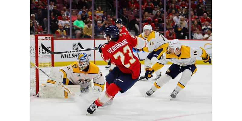 Frustrations boil over for Nashville Predators in ugly loss to Florida Panthers