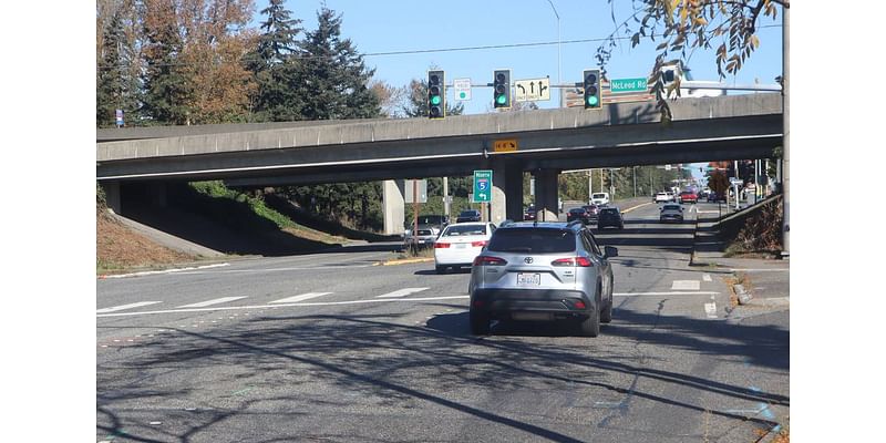 Change is coming to key Bellingham intersection, where left turns to I-5 no longer allowed