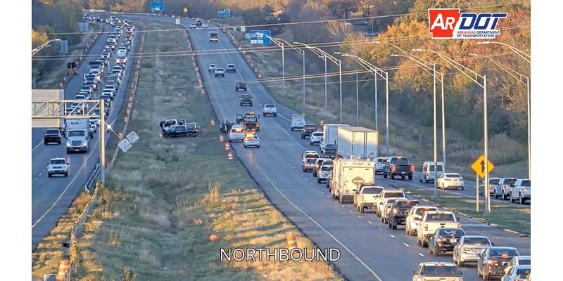 Injury accident cleared on Interstate 540 in Fort Smith