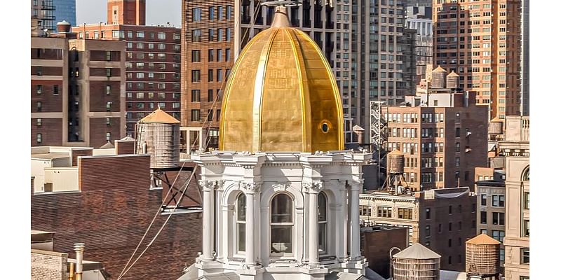 Lavish gold-domed penthouse in New York city on sale for $25 million