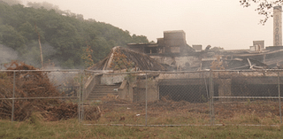 Report of building collapse at former Strathmore Paper Mill in Russell