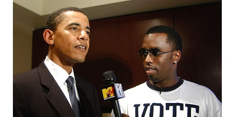 Old photos of Diddy with Barack Obama resurface as music mogul's sex trafficking arrest sends shockwaves through political world