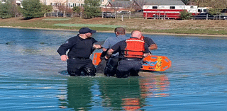 Anne Arundel County officers rescue couple after car plunges into pond