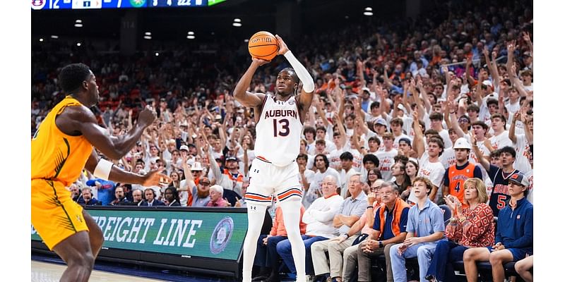 Miles Kelly excels in Auburn debut: 'He's an NBA-caliber 3-point shooter'