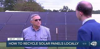 Investigating what happens to solar panels at the end of their life in Tallahassee