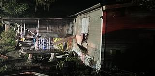 Firefighter hospitalized after mobile home fire in Brooksville