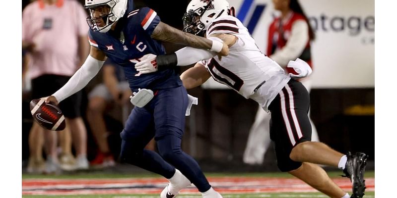 Arizona's offense goes MIA, Wildcats fall to Texas Tech in Big 12 home opener