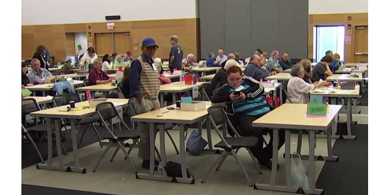 Inside a ballot canvassing center at core of the razor-thin MD 6th District race