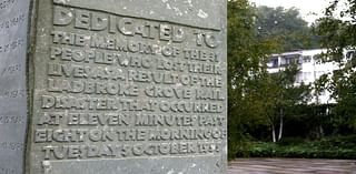 Flowers laid at Ladbroke Grove rail disaster memorial to honour those killed