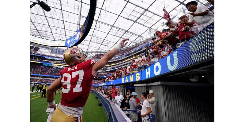 Rams pregame: Bosa, Ward, Hufanga suiting up for defense