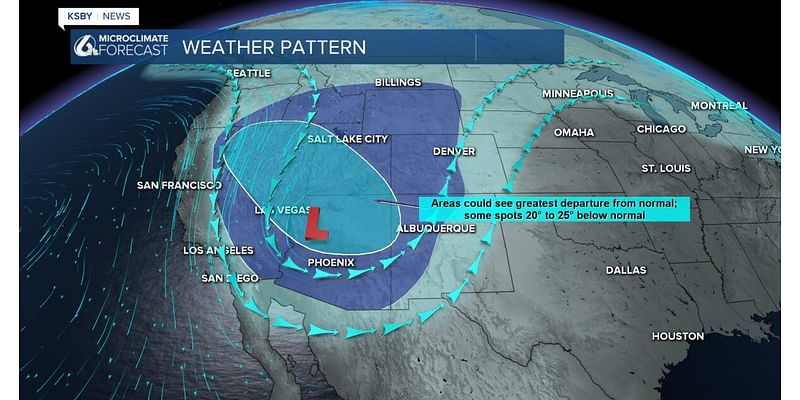 Temps to climb despite winds and waves as we push into the weekend