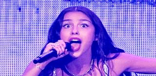 Olivia Rodrigo is left cringing as she accidentally asks siblings to KISS during first Sydney Guts show