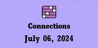 NYT Connections Hints and Answers Today – July 6 2024