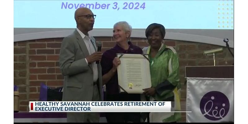 Health Savannah celebrates retirement of executive director